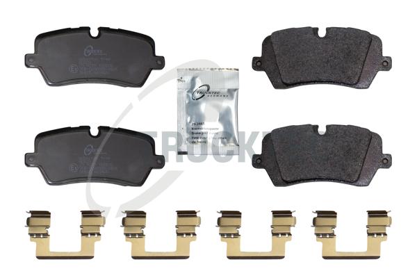 TRUCKTEC AUTOMOTIVE Bremseklodser 2235124 bagaksel for LAND ROVER