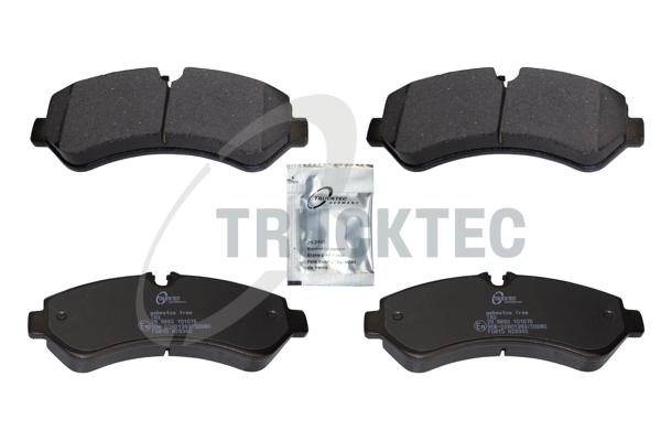 TRUCKTEC AUTOMOTIVE Bremseklodser 0235586 bagaksel for MERCEDES-BENZ