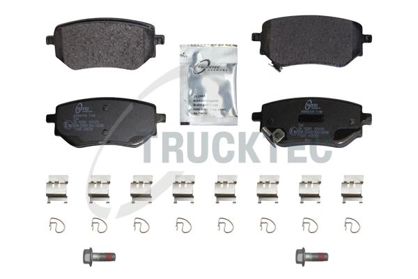 TRUCKTEC AUTOMOTIVE Bremseklodser 0235633 bagaksel for MERCEDES-BENZ