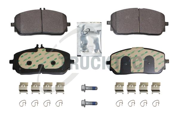 TRUCKTEC AUTOMOTIVE Bremseklodser 0235628 foraksel for MERCEDES-BENZ