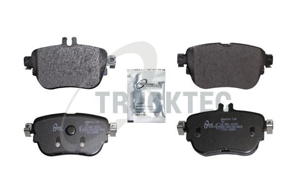 TRUCKTEC AUTOMOTIVE Bremseklodser 0235584 bagaksel for MERCEDES-BENZ