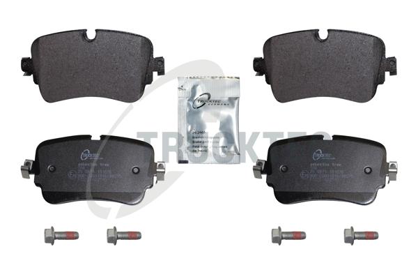 TRUCKTEC AUTOMOTIVE Bremseklodser 0735315 bagaksel for VAG