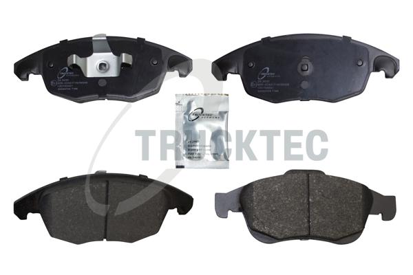 TRUCKTEC AUTOMOTIVE Bremseklodser 0235942 foraksel for CITROËN PEUGEOT