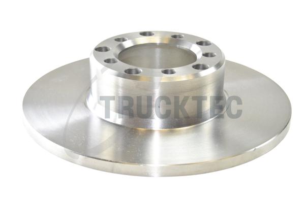 TRUCKTEC AUTOMOTIVE Bremseskive 0235015 foraksel fuld 278mm 13mm for MERCEDES-BENZ