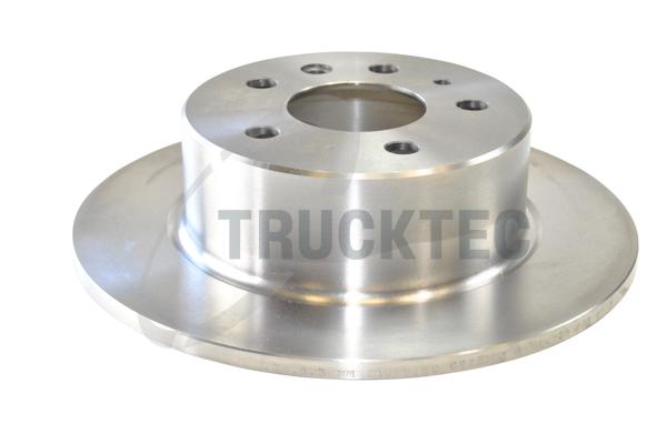 TRUCKTEC AUTOMOTIVE Bremseskive 0235020 bagaksel fuld 279mm 10mm for MERCEDES-BENZ