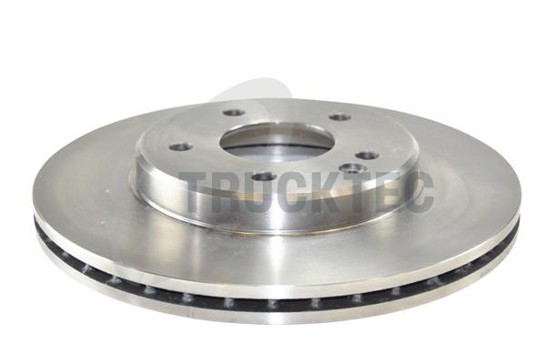 TRUCKTEC AUTOMOTIVE Bremseskive 0235036 foraksel ventileret 284mm 22mm for MERCEDES-BENZ