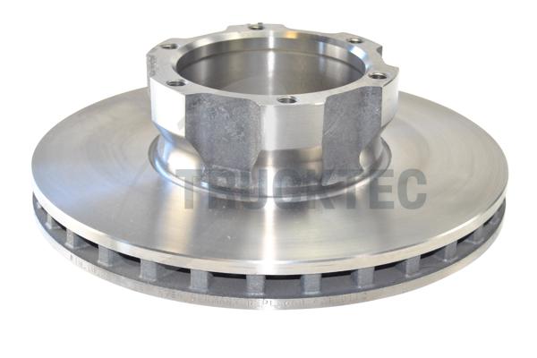 TRUCKTEC AUTOMOTIVE Bremseskive 0235055 foraksel ventileret 304mm 30mm for MERCEDES-BENZ