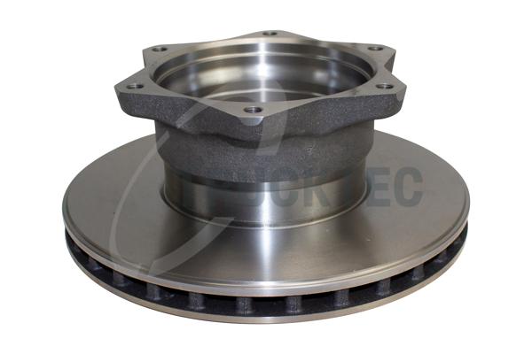 TRUCKTEC AUTOMOTIVE Bremseskive 0235058 bagaksel ventileret 304mm 30mm for MERCEDES-BENZ
