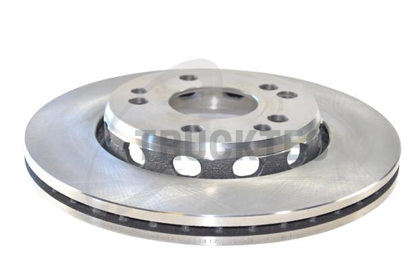TRUCKTEC AUTOMOTIVE Bremseskive 0235062 foraksel ventileret 284mm 22mm for MERCEDES-BENZ