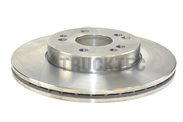 TRUCKTEC AUTOMOTIVE Bremseskive 0235061 foraksel ventileret 295mm 22mm for MERCEDES-BENZ