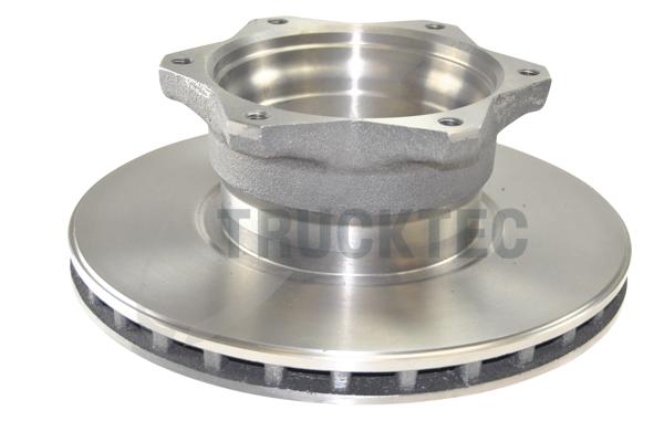 TRUCKTEC AUTOMOTIVE Bremseskive 0235059 bagaksel ventileret 324mm 30mm for MERCEDES-BENZ