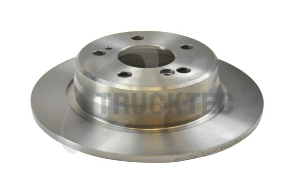 TRUCKTEC AUTOMOTIVE Bremseskive 0235066 bagaksel fuld 278mm 9mm for MERCEDES-BENZ