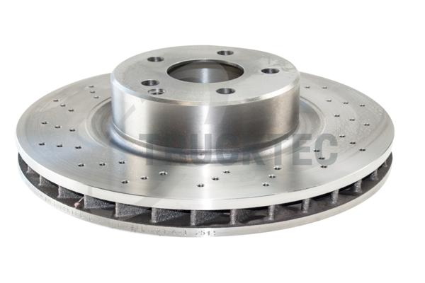 TRUCKTEC AUTOMOTIVE Bremseskive 0235099 foraksel perforeret 330mm 32mm for MERCEDES-BENZ