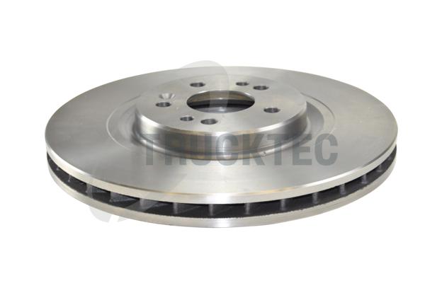 TRUCKTEC AUTOMOTIVE Bremseskive 0235087 foraksel ventileret 345mm 32mm for MERCEDES-BENZ