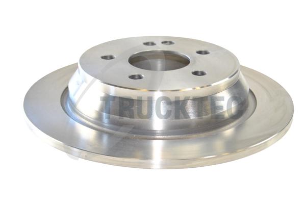 TRUCKTEC AUTOMOTIVE Bremseskive 0235133 bagaksel fuld 296mm 10mm for MERCEDES-BENZ