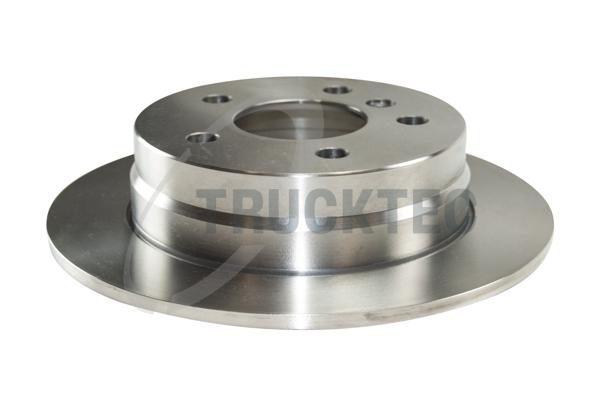 TRUCKTEC AUTOMOTIVE Bremseskive 0235140 bagaksel fuld 258mm 8mm for MERCEDES-BENZ