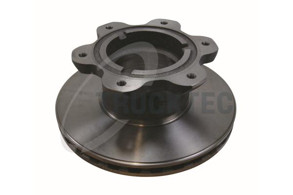 TRUCKTEC AUTOMOTIVE Bremseskive 0235207 bagaksel ventileret 304mm 30mm for MERCEDES-BENZ