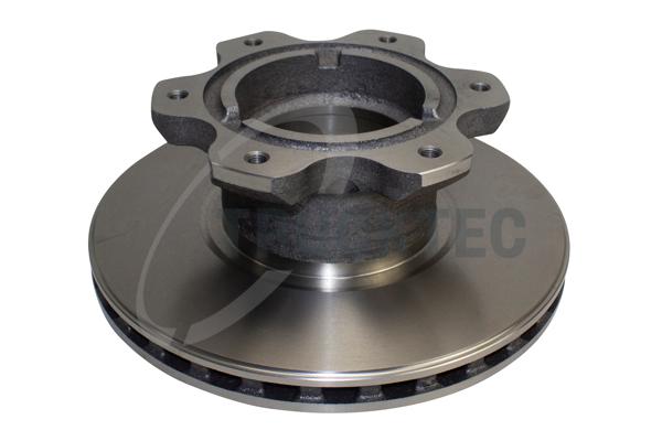TRUCKTEC AUTOMOTIVE Bremseskive 0235289 bagaksel ventileret 324mm 30mm for MERCEDES-BENZ
