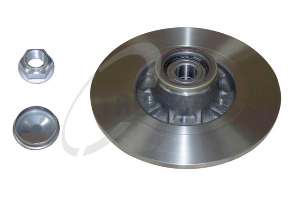TRUCKTEC AUTOMOTIVE Bremseskive 0235471 bagaksel fuld 274mm 11mm for MERCEDES-BENZ RENAULT