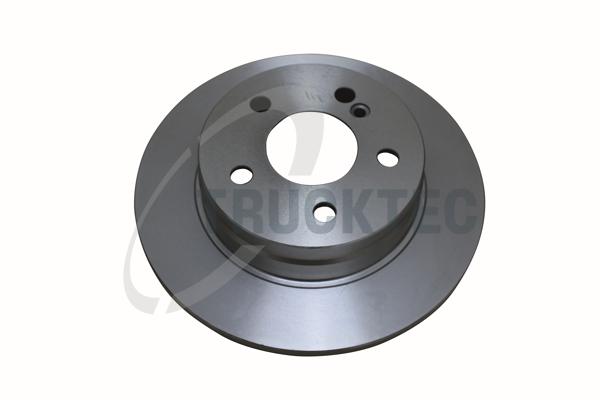 TRUCKTEC AUTOMOTIVE Bremseskive 0235476 bagaksel fuld 278mm 9mm for MERCEDES-BENZ