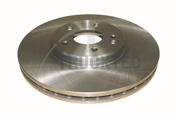 TRUCKTEC AUTOMOTIVE Bremseskive 0235489 foraksel ventileret 316mm 28mm for MERCEDES-BENZ