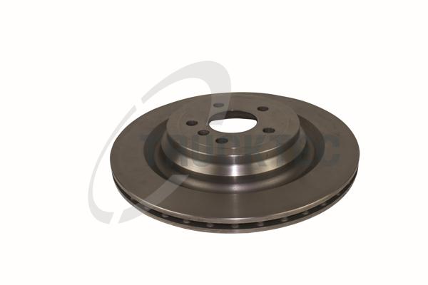 TRUCKTEC AUTOMOTIVE Bremseskive 0235499 bagaksel ventileret 345mm 22mm for MERCEDES-BENZ