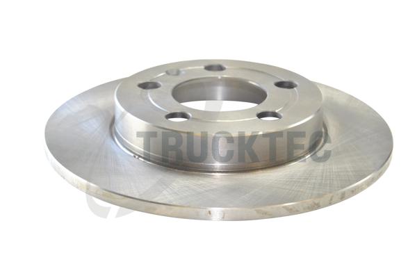 TRUCKTEC AUTOMOTIVE Bremseskive 0735061 bagaksel fuld 239mm 9mm for VAG