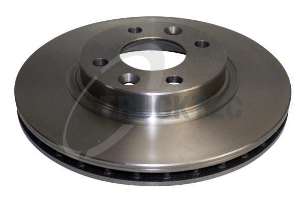 TRUCKTEC AUTOMOTIVE Bremseskive 0235550 foraksel ventileret 258mm 22mm for MERCEDES-BENZ RENAULT SMART