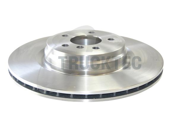 TRUCKTEC AUTOMOTIVE Bremseskive 0834145 bagaksel ventileret 370mm 24mm for BMW