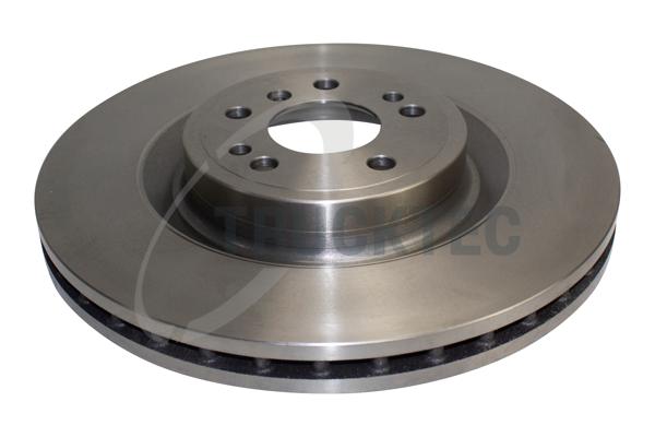 TRUCKTEC AUTOMOTIVE Bremseskive 0235568 foraksel ventileret 350mm 32mm for MERCEDES-BENZ