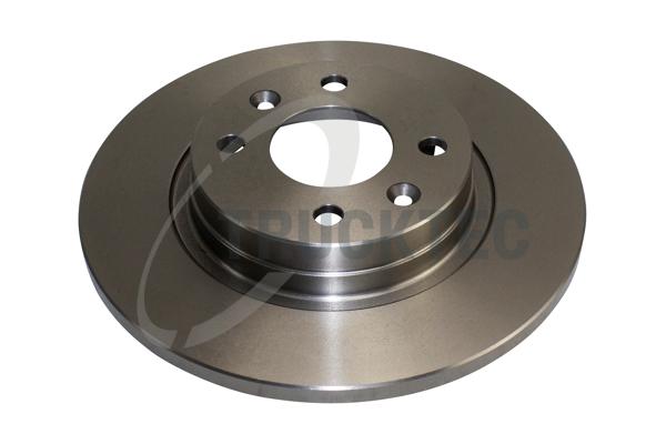 TRUCKTEC AUTOMOTIVE Bremseskive 0235551 foraksel fuld 259mm 12mm for MERCEDES-BENZ SMART RENAULT