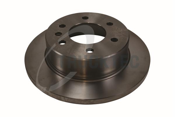 TRUCKTEC AUTOMOTIVE Bremseskive 0235587 bagaksel fuld 298mm 18mm for MERCEDES-BENZ