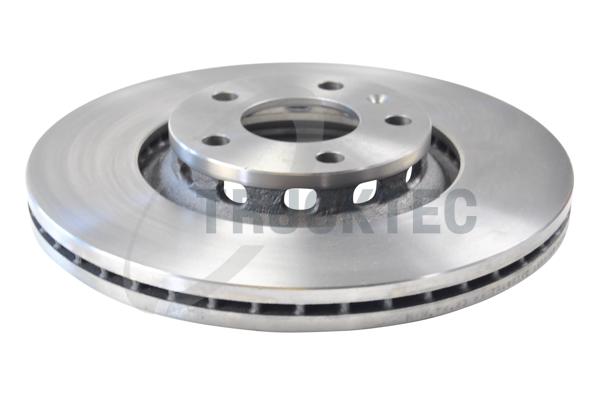 TRUCKTEC AUTOMOTIVE Bremseskive 0735012 foraksel ventileret 312mm 25mm for VAG
