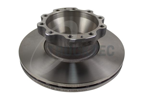 TRUCKTEC AUTOMOTIVE 0535038 bagaksel indvendig ventileret 335mm 34mm for MAN
