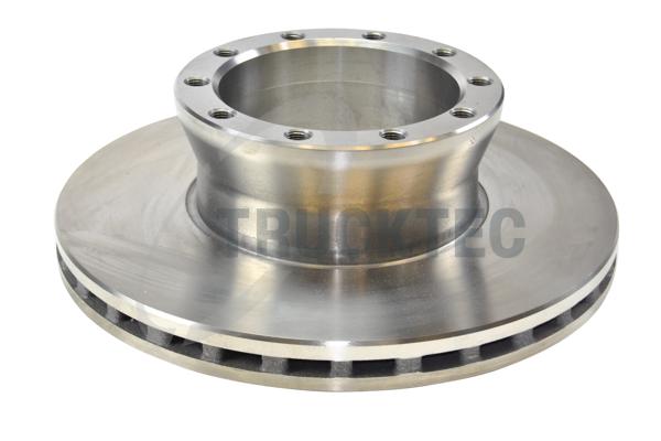 TRUCKTEC AUTOMOTIVE 0535010 foraksel indvendig ventileret 324mm 30mm for MAN