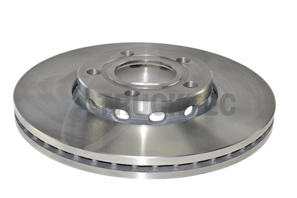 TRUCKTEC AUTOMOTIVE Bremseskive 0735042 foraksel ventileret 288mm 25mm for VAG