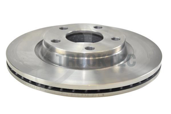 TRUCKTEC AUTOMOTIVE Bremseskive 0735047 foraksel ventileret 280mm 22mm for VAG