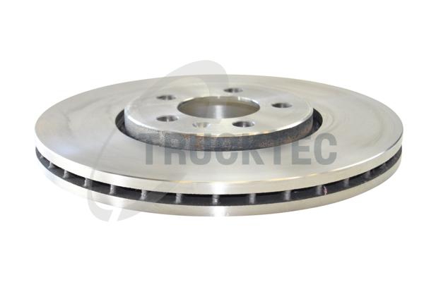 TRUCKTEC AUTOMOTIVE Bremseskive 0735048 foraksel ventileret 288mm 25mm for VAG