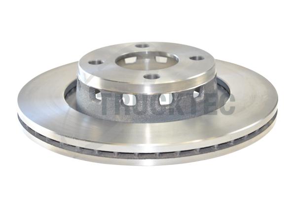 TRUCKTEC AUTOMOTIVE Bremseskive 0735096 foraksel ventileret 280mm 22mm for VAG