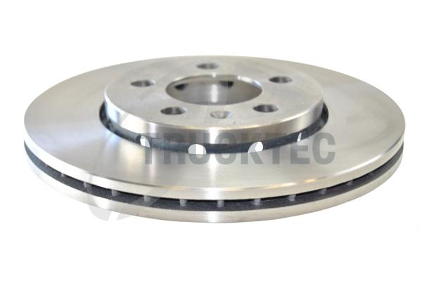 TRUCKTEC AUTOMOTIVE Bremseskive 0735254 bagaksel indvendig ventileret 330mm 22mm for PORSCHE VAG