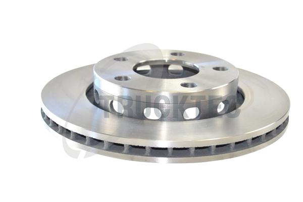 TRUCKTEC AUTOMOTIVE Bremseskive 0735060 bagaksel ventileret 256mm 22mm for VAG