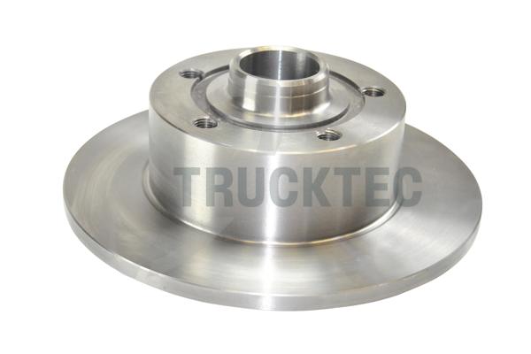 TRUCKTEC AUTOMOTIVE Bremseskive 0735058 bagaksel fuld 245mm 10mm for AUDI