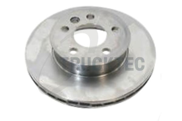 TRUCKTEC AUTOMOTIVE Bremseskive 0735148 foraksel indvendig ventileret 280mm 24mm for VAG
