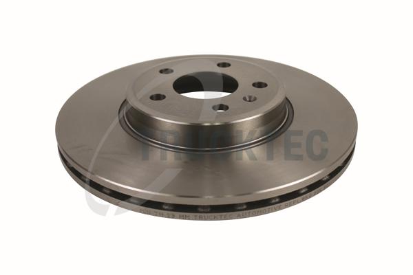 TRUCKTEC AUTOMOTIVE Bremseskive 0735272 foraksel ventileret 314mm 25mm for VAG