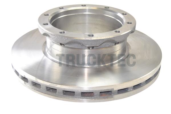 TRUCKTEC AUTOMOTIVE 0435102 bagaksel ventileret 430mm 45mm for DAF FIAT MAN MERCEDES-BENZ
