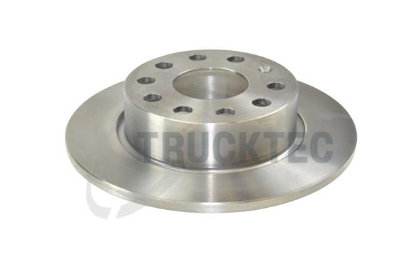 TRUCKTEC AUTOMOTIVE Bremseskive 0735196 bagaksel fuld 253mm 10mm for AUDI VAG