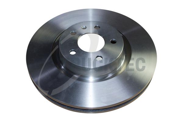 TRUCKTEC AUTOMOTIVE Bremseskive 0735324 foraksel indvendig ventileret 338mm 30mm for VAG