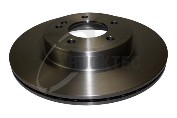 TRUCKTEC AUTOMOTIVE Bremseskive 0235636 foraksel ventileret 345mm 22mm for MERCEDES-BENZ