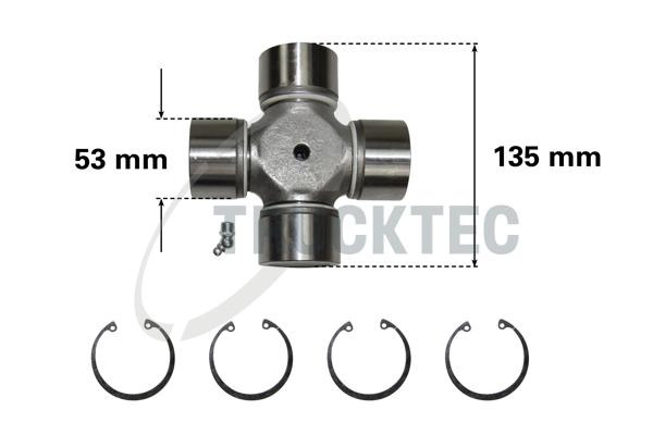TRUCKTEC AUTOMOTIVE 0134013 for MERCEDES-BENZ
