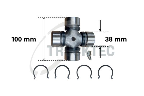 TRUCKTEC AUTOMOTIVE 0134010 for MERCEDES-BENZ